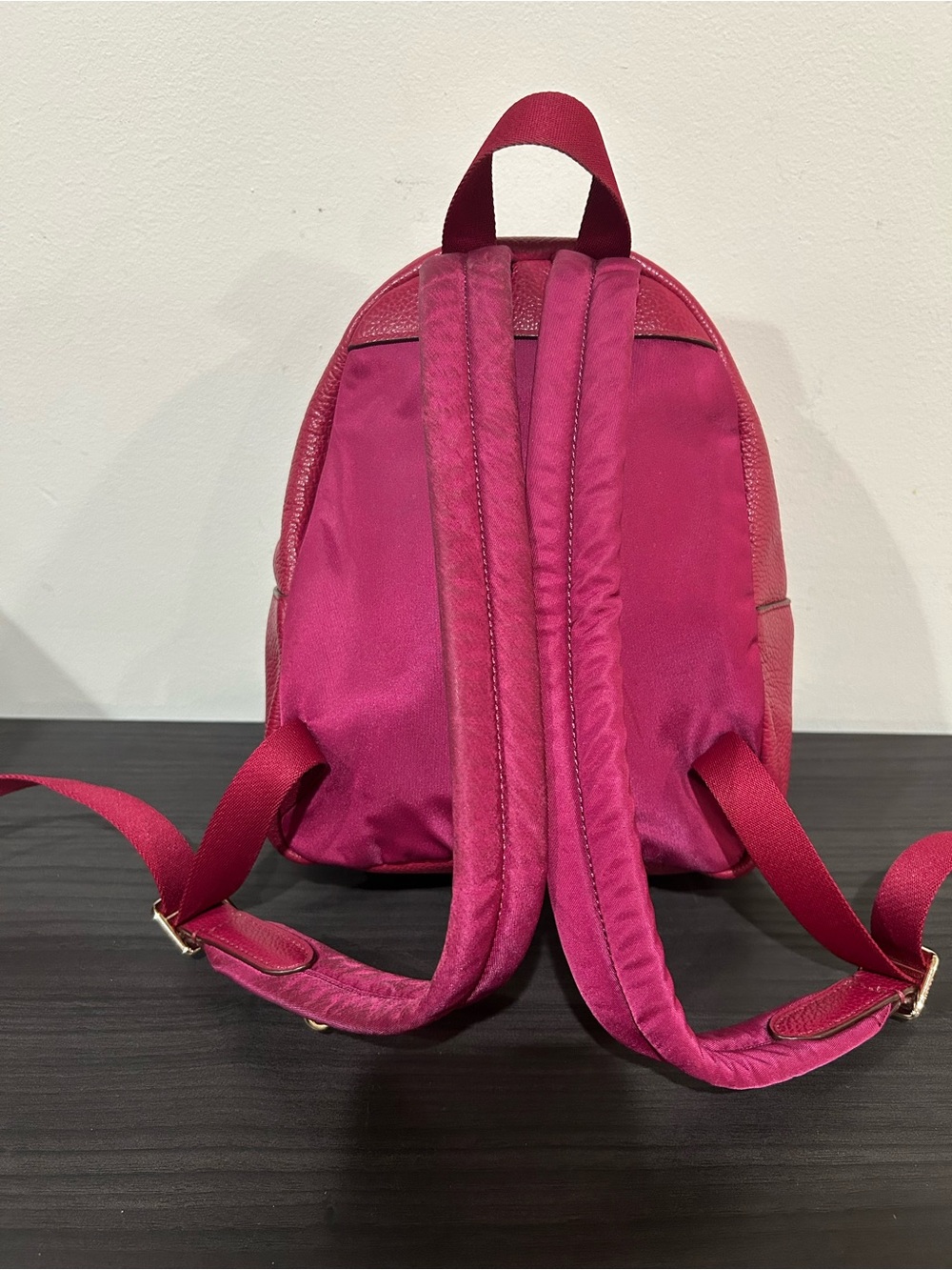 Coach Mini Charlie Backpack in Pebble Leather EUC - Picture 6 of 12